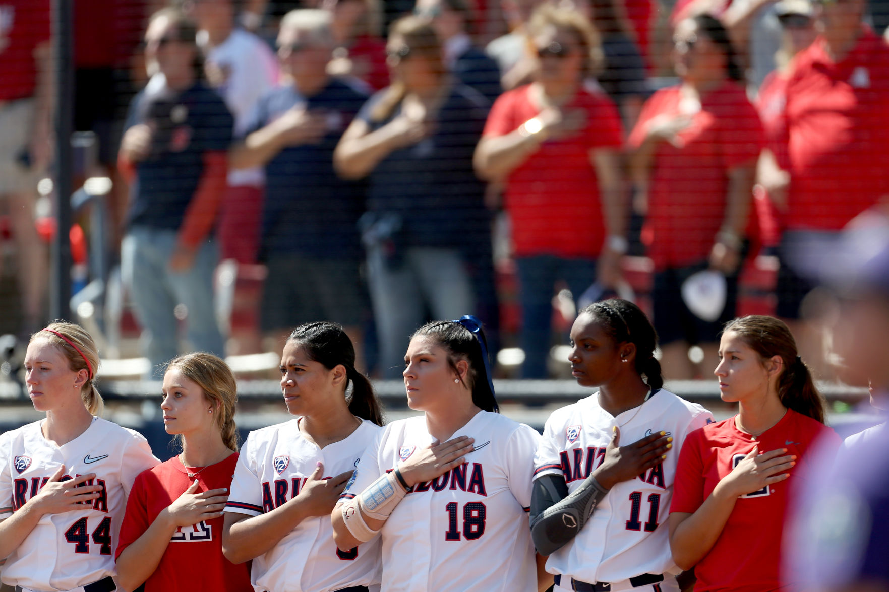 Arizona vs. Washington softball